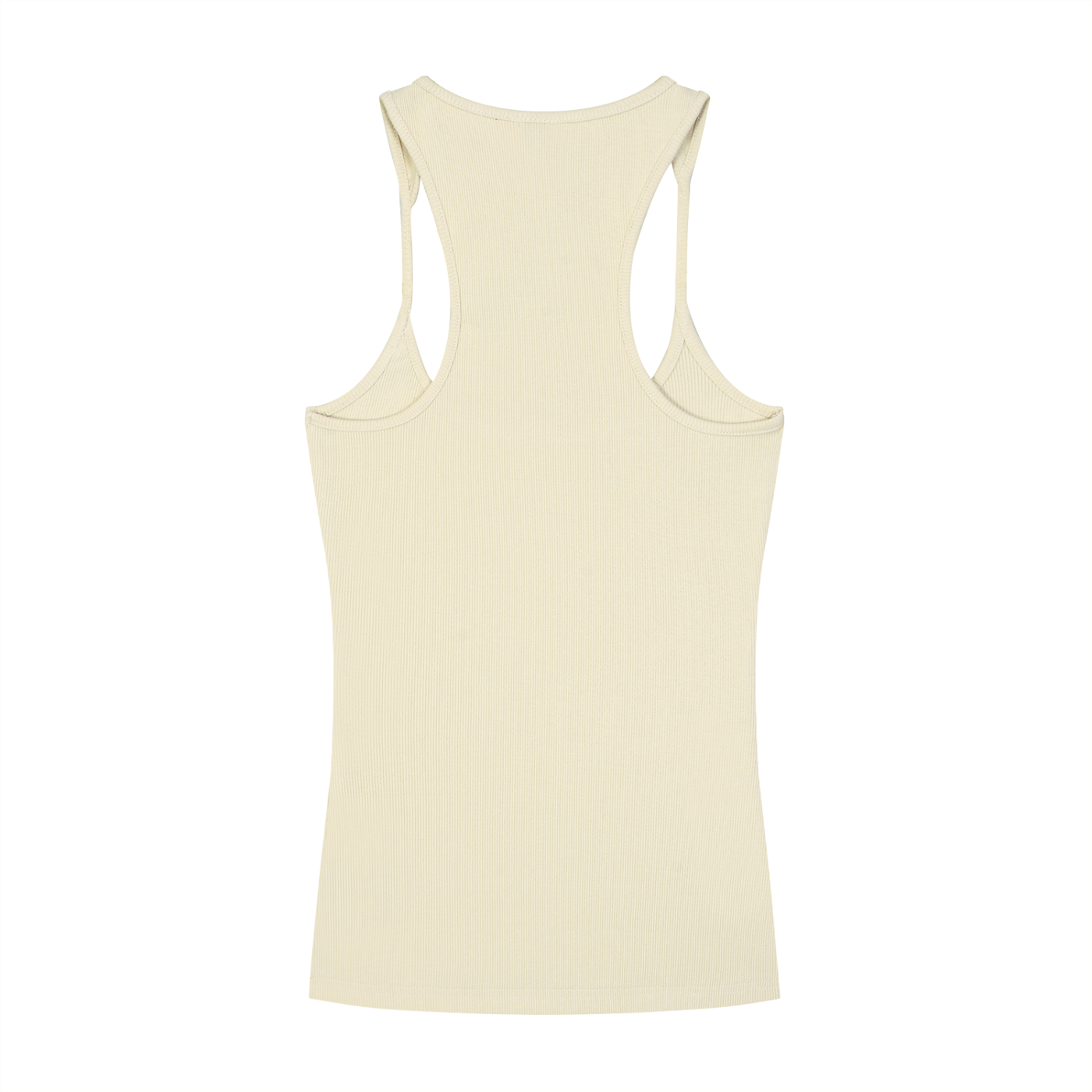 The Ribbed Tank — Bone