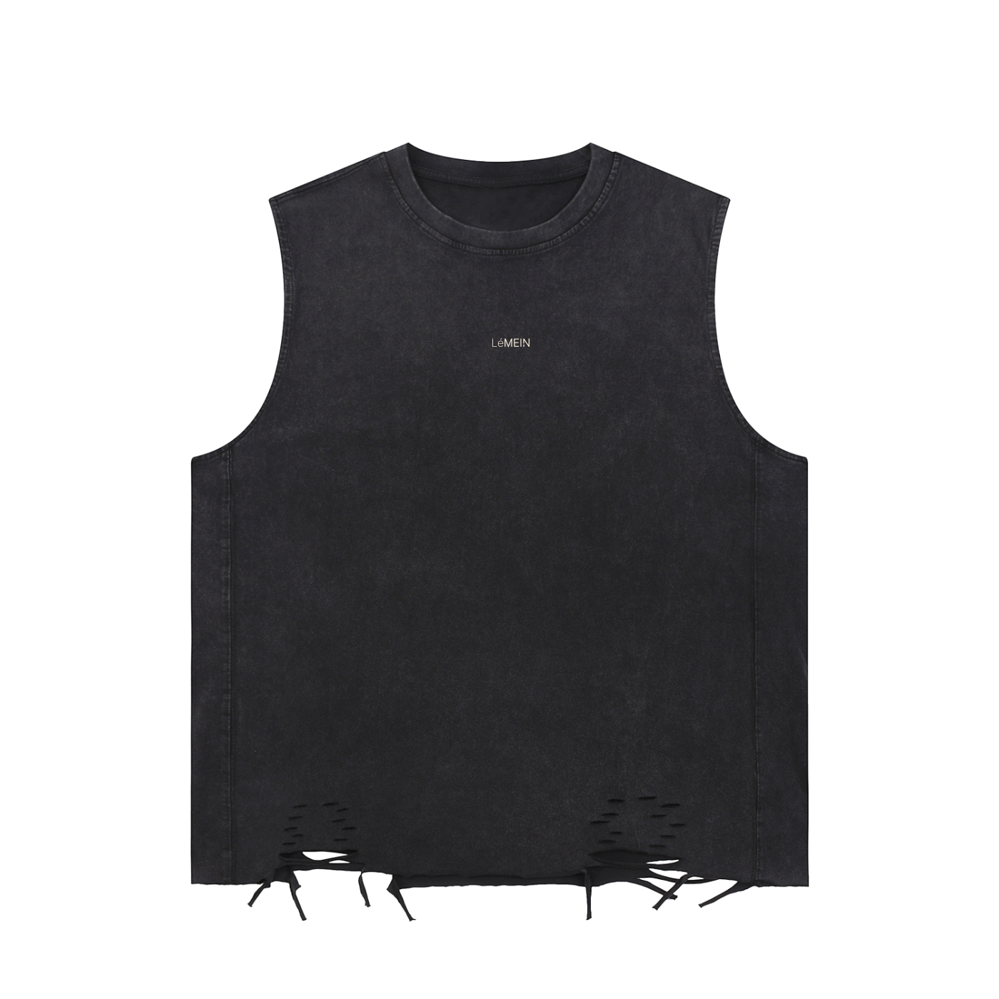 The Raw Hem Tank — Ink